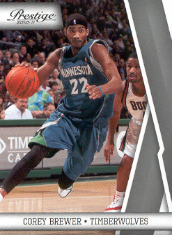 2010-11 Prestige #66 Corey Brewer