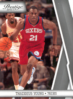 2010-11 Prestige #92 Thaddeus Young