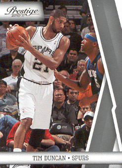 2010-11 Prestige #107 Tim Duncan