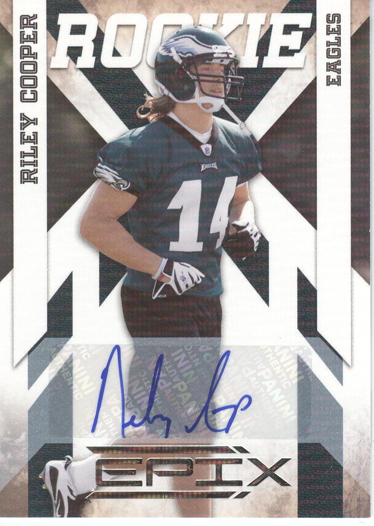 2010 Epix Signatures #180 Riley Cooper/499