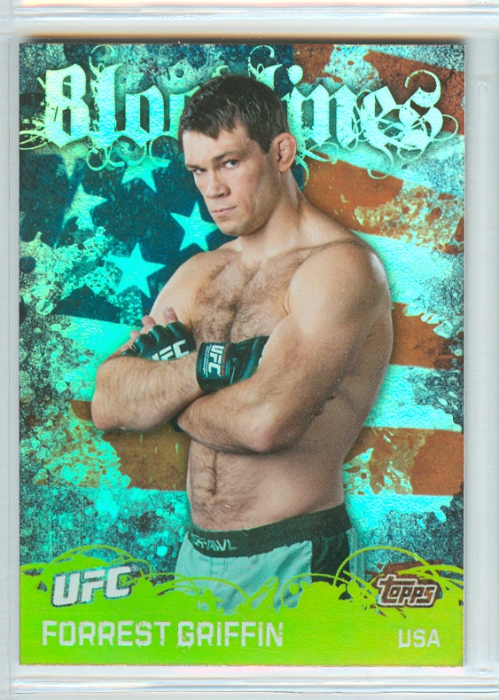 2010 Topps UFC Bloodlines #BL9 Forrest Griffin