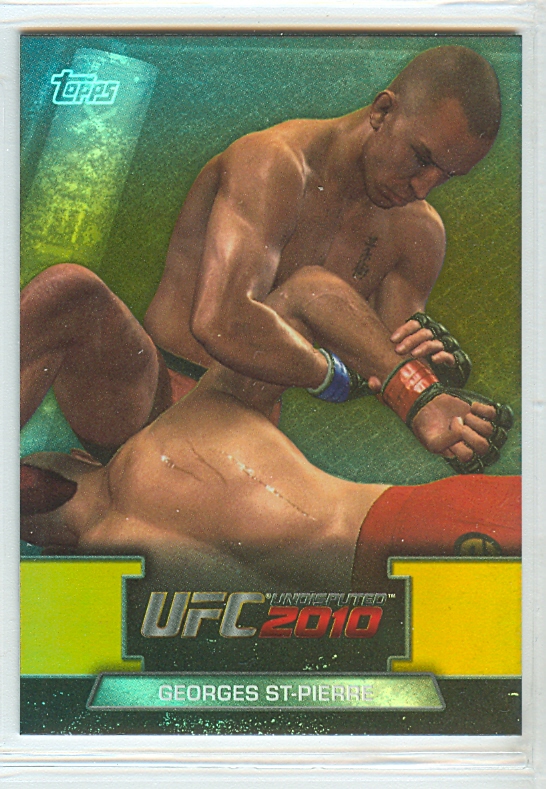 2010 Topps UFC Greats of the Game #GTG7 Georges St-Pierre