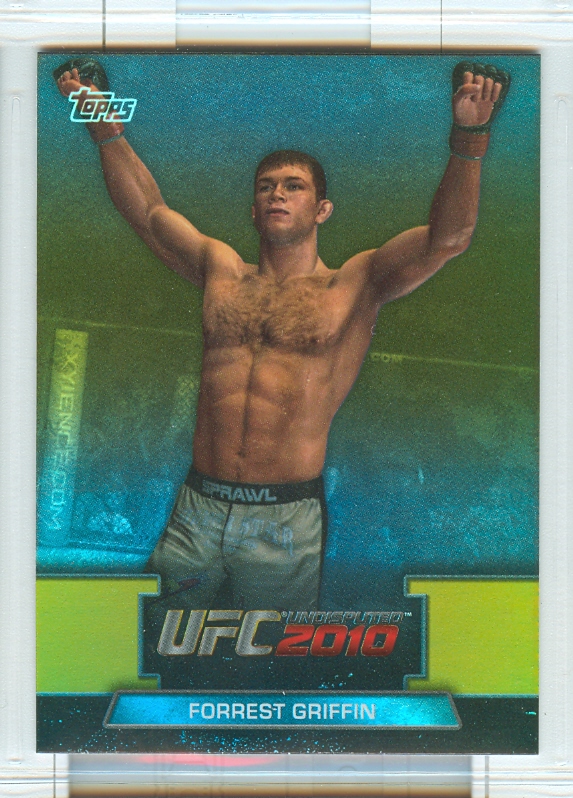 2010 Topps UFC Greats of the Game #GTG9 Forrest Griffin