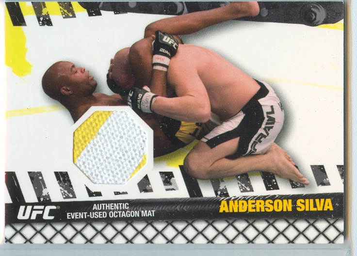 2010 Topps UFC Fight Mat Relics #FMASI Anderson Silva/UFC 67