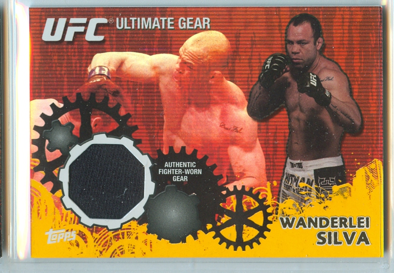 2010 Topps UFC Ultimate Gear Gold #UGWS Wanderlei Silva