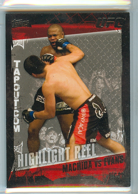 2010 Topps UFC Silver #187 Lyoto Machida/Rashad Evans