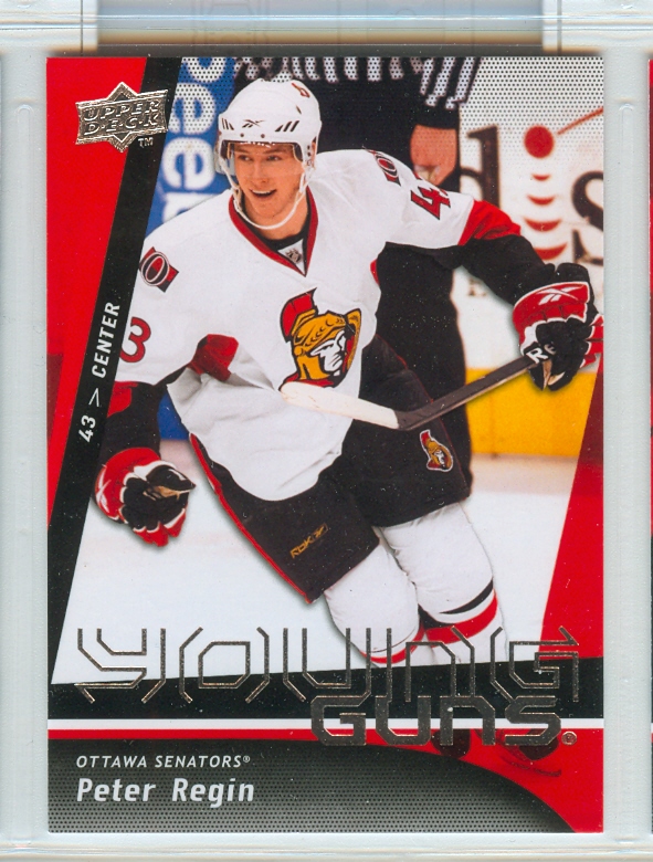 2009-10 Upper Deck #224 Peter Regin YG RC