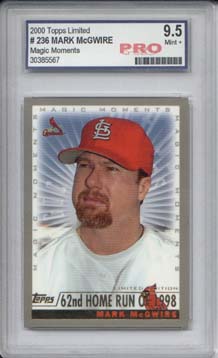 2000 Topps Limited #236C M.McGwire MM 62nd HR