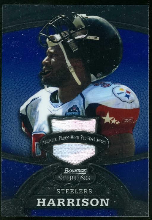 2008 Bowman Sterling Jerseys Blue #97 James Harrison