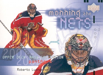 2001-02 UD Mask Collection #113 Roberto Luongo MTN