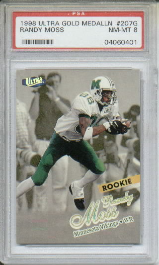 1998 Ultra Gold Medallion #207G Randy Moss