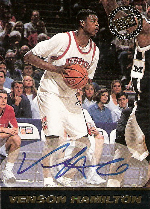 1999 Press Pass SE Autographs #21 Venson Hamilton