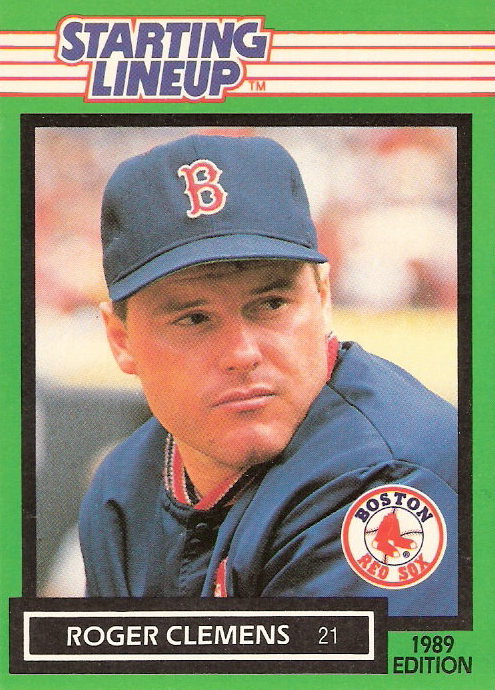 1989 Kenner Starting Lineup Cards #26 Roger Clemens