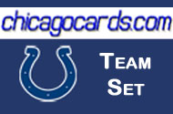 Indianapolis Colts 2010 Topps Chrome 8-Card Team Set w/ Thomas Angerer Hughes RC Manning