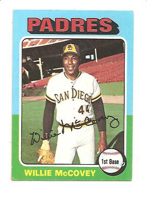 1975 Topps #450 Willie McCovey