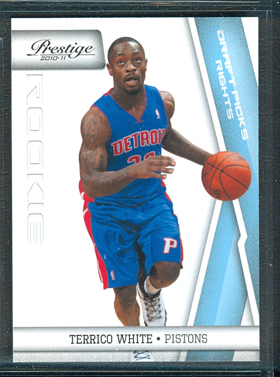 2010-11 Prestige Draft Picks Light Blue #186 Terrico White