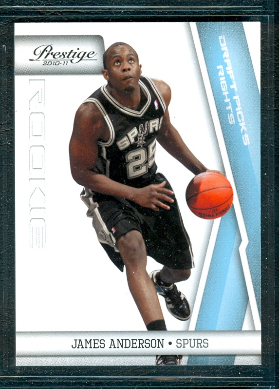 2010-11 Prestige Draft Picks Light Blue #229 James Anderson