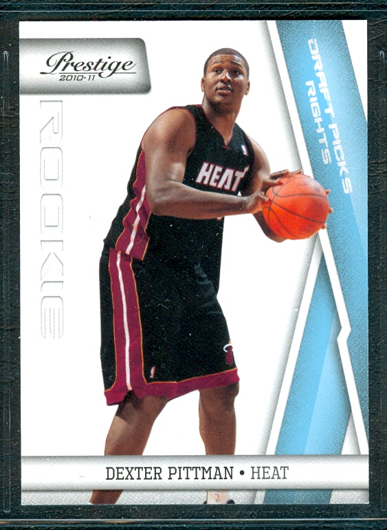 2010-11 Prestige Draft Picks Light Blue #240 Dexter Pittman