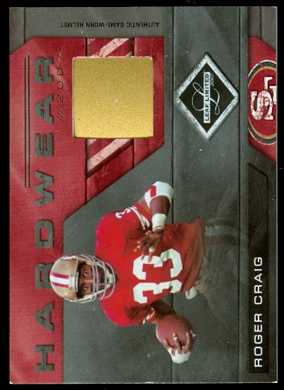 2007 Leaf Limited Hardwear #2 Roger Craig/100
