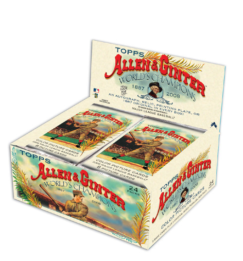 2008 Topps Allen & Ginter Unopened Factory Sealed Retail Box (24 Packs)