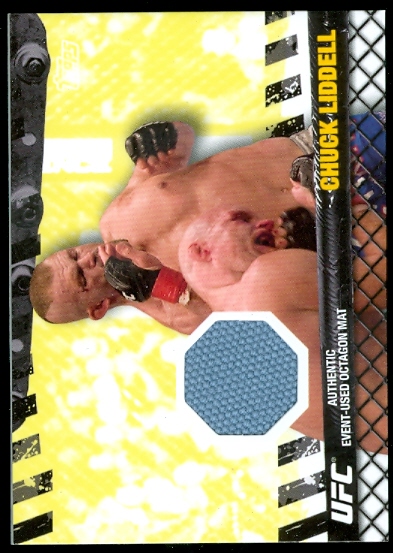 2010 Topps UFC Fight Mat Relics #FMCL Chuck Liddell/UFC 76