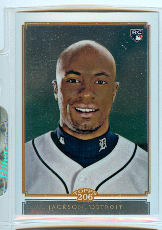 2010 Topps Chrome 206 Chrome #TC31 Austin Jackson