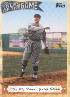 2010 Topps Update More Tales of the Game #10 Walter Johnson