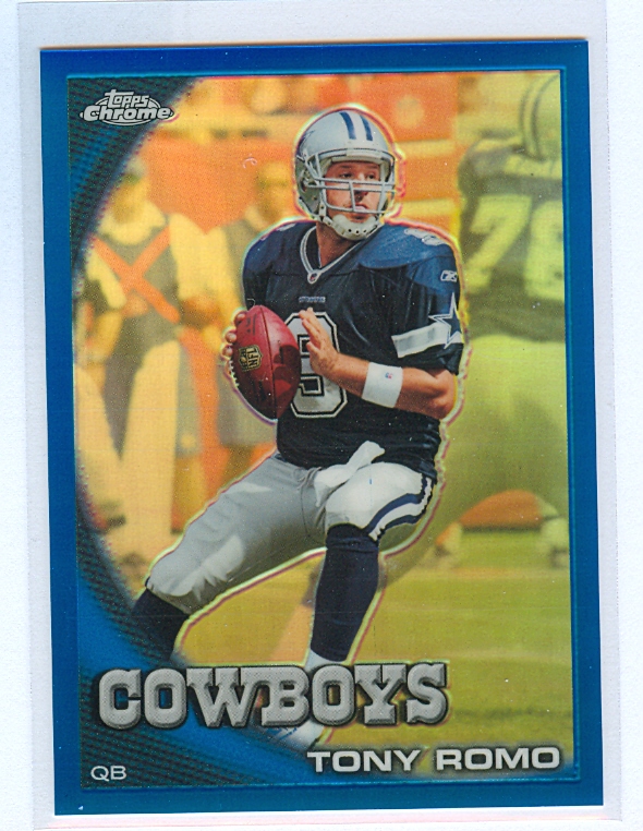 2010 Topps Chrome Blue Refractors #C20 Tony Romo