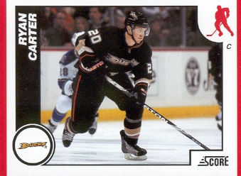 2010-11 Score #42 Ryan Carter