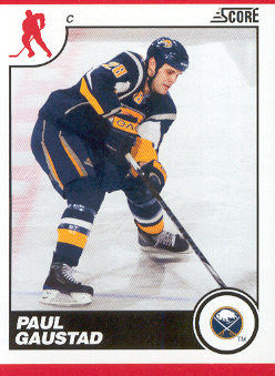 2010-11 Score #86 Paul Gaustad