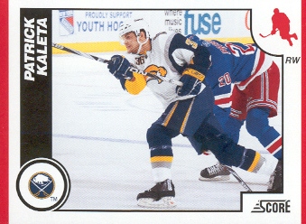 2010-11 Score #90 Patrick Kaleta