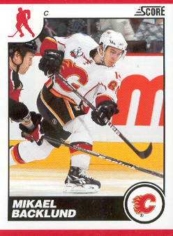 2010-11 Score #104 Mikael Backlund