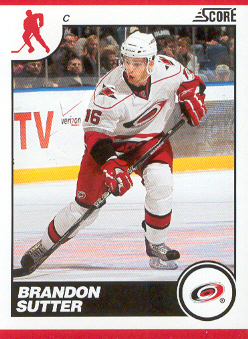 2010-11 Score #117 Brandon Sutter