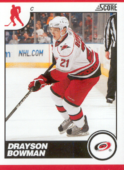 2010-11 Score #118 Drayson Bowman