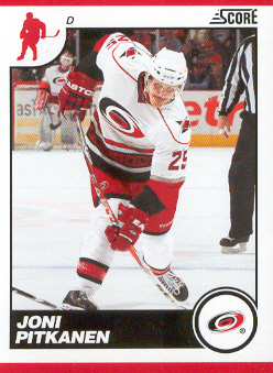 2010-11 Score #122 Joni Pitkanen