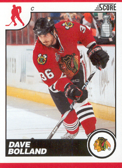 2010-11 Score #130 Dave Bolland