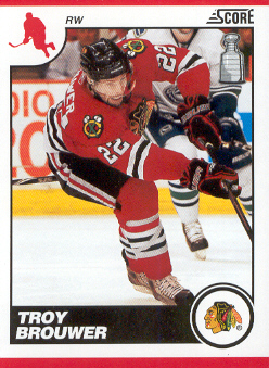 2010-11 Score #131 Troy Brouwer