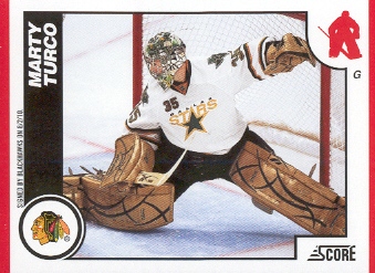 2010-11 Score #140 Marty Turco