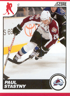 2010-11 Score #141 Paul Stastny