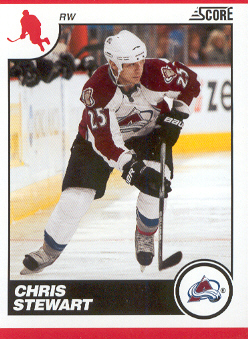 2010-11 Score #148 Chris Stewart