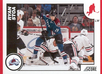 2010-11 Score #149 Ryan Stoa