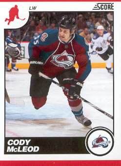 2010-11 Score #150 Cody McLeod
