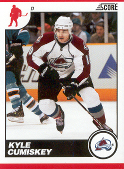 2010-11 Score #153 Kyle Cumiskey