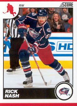 2010-11 Score #156 Rick Nash