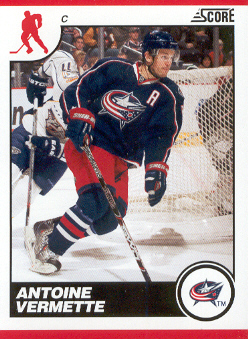 2010-11 Score #159 Antoine Vermette