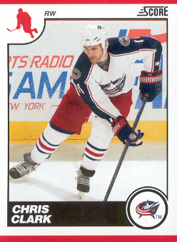 2010-11 Score #161 Chris Clark