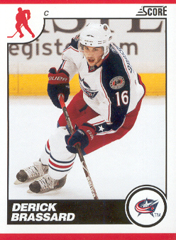 2010-11 Score #163 Derick Brassard