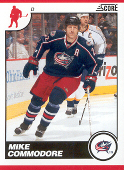 2010-11 Score #165 Mike Commodore