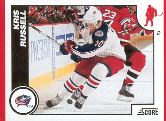 2010-11 Score #166 Kris Russell