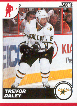 2010-11 Score #180 Trevor Daley